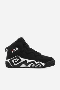 Black / White / Red Fila Mb Men's Sneakers | 863150-YKQ