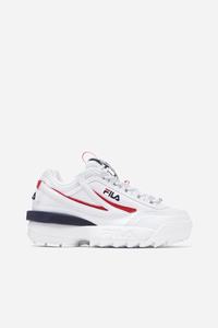 White / Red / Navy Fila Disruptor 2 EXP Women's Sneakers | 032548-MIW